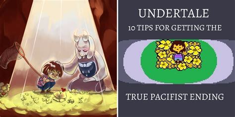 true pacifist route undertale guide.